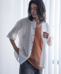 RATTLE TRAP/ドビーチェックシアールーズ半袖シャツ/508347474