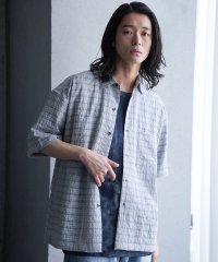 RATTLE TRAP/ドビーチェックシアールーズ半袖シャツ/508347474