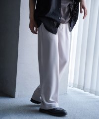 RATTLE TRAP/TRストレッチタックワイドテーパードパンツ/508347481