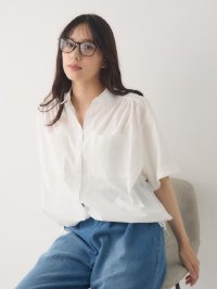 RETRO GIRL/レトロガール RETRO GIRL ギャザードルマン半袖SH/508347501