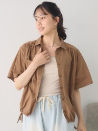 RETRO GIRL/レトロガール RETRO GIRL ギャザードルマン半袖SH/508347501