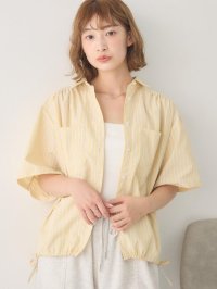 RETRO GIRL/レトロガール RETRO GIRL ギャザードルマン半袖SH/508347501