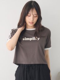RETRO GIRL/レトロガール RETRO GIRL フロッキーロゴリンガーTEE/508347502