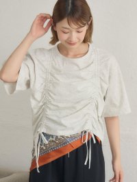 RETRO GIRL/レトロガール RETRO GIRL ピグメントドロストTEE/508347503