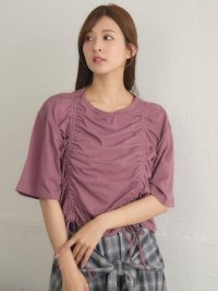 RETRO GIRL/レトロガール RETRO GIRL ピグメントドロストTEE/508347503