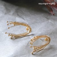 aquagarage/アクアガレージ aquagarage チェーンタッセルピアス レディース/508347784