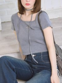 Emsexcite/エムズエキサイト ems excite タイ付きショートTEE/508347797