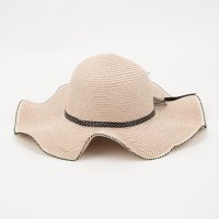 STYLEBLOCK/スタイルブロック STYLEBLOCK リボン付きつば広ストローハット/508347798
