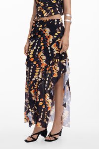 Desigual/デシグアル Desigual 蝶のフリルスカート/508347893