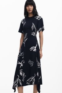 Desigual/デシグアル Desigual 花柄のアシンメトリードレス/508347903
