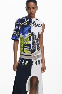 Desigual/デシグアル Desigual アシンメトリーなドレス/508347906