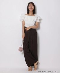 Apuweiser-riche/バックルポイントサス付パンツ/508348055