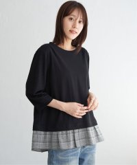 ikka/【接触冷感】冷感裾レイヤードプルオーバー/508053407