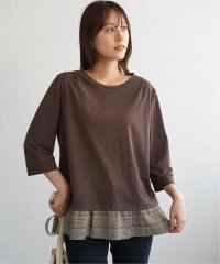 ikka/【接触冷感】冷感裾レイヤードプルオーバー/508053407