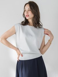 Viaggio Blu/ビアッジョブルー Viaggio Blu ルシンダバックパールニット≪手洗い可能≫/508055850
