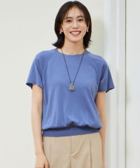 JIYU-KU（SMALL SIZE）/【接触冷感・UVケア・洗える】ドレーピーラグランスリーブ ニットソー/508343378