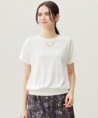 JIYU-KU(LARGE SIZE)/【接触冷感・UVケア・洗える】ドレーピーラグランスリーブ ニットソー/508343382