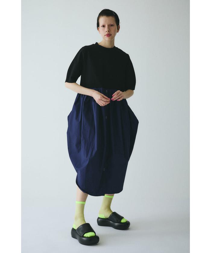 Docking squid dress ヘリンドットサイ Docking squid dress ドッキングスクイッドドレス（ワンピース