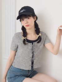 Emsexcite/エムズエキサイト ems excite ホルターネックレースアップCT/508346953
