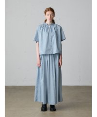 MidiUmi/MidiUmi シャンブレーギャザースカート/508347916