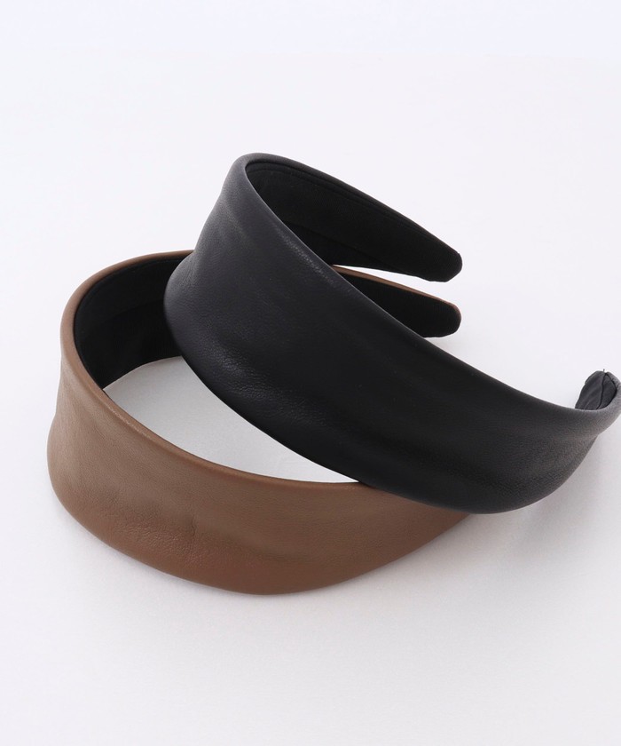 【最終値下げ】Jennifer Oullette 　レザーカチューシャ JENNIFER OUELLETTE/ジェニファーオレット】レザーカチューシャ