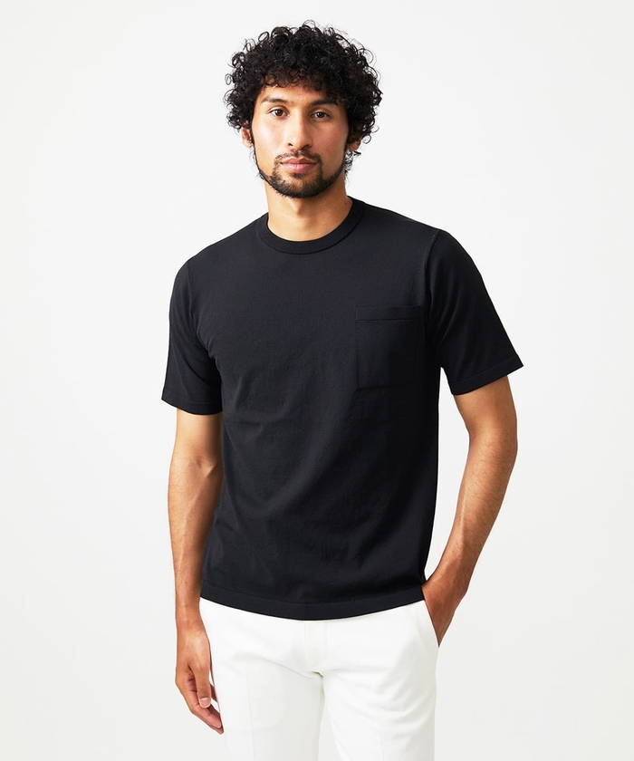 半袖ニットTシャツ(508348625) | ミッシェルクランオム(MICHEL