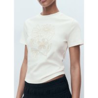 MANGO/マンゴ MANGO Tシャツ .－－ CORSICA/508349047