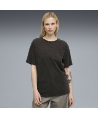 PUMA/ウィメンズ ESS ELEVATED リラックスド ウォッシュ 半袖 Tシャツ/508349091