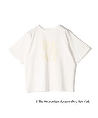 SHIPS Colors WOMEN/SHIPS Colors:THE MET コラボ フロッキー ロゴ Tシャツ/508349261
