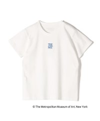 SHIPS Colors WOMEN/SHIPS Colors:THE MET コラボ エンブロイダリー ロゴ Tシャツ/508349262