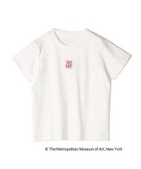 SHIPS Colors WOMEN/SHIPS Colors:THE MET コラボ エンブロイダリー ロゴ Tシャツ/508349262