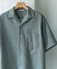 URBAN RESEARCH DOORS/マイクロサッカー オープンカラー ショートスリーブシャツ/508349593