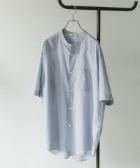 URBAN RESEARCH DOORS/玉虫シャンブレー バンドカラーシャツ/508349594