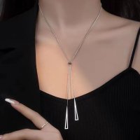 Diamond Hearts/ダイヤモンドハーツ Diamond Hearts トライアングルループタイ Yシェイプ ネックレス/508349726