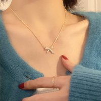 Diamond Hearts/ダイヤモンドハーツ Diamond Hearts リボンネックレス/508349727
