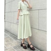an another angelus/アンアナザーアンジェラス an another angelus クレリックペプラムワンピース/508349753