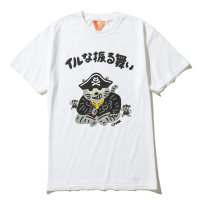 FLATLUX/フラットラックス FLATLUX FLATLUX Charr Morita x FLATLUX － Nyanpiece Tee（フラットラックス Charr M/508349888