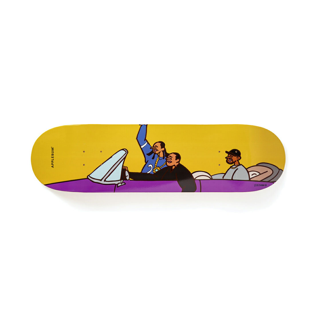 高感度ショップで2023年売れたブランド APPLEBUM APPLEBUM アップルバム Up Deck Skate Smoke in スケートボード