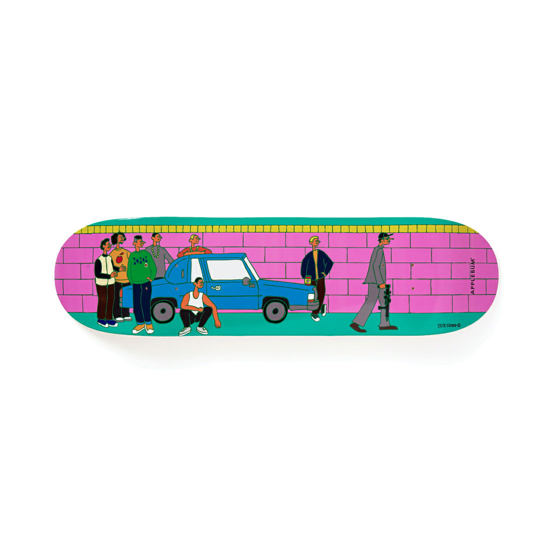 レビュー高評価の商品!の商品をすべて アップルバム Deck Skate FOOL A ”ACT APPLEBUM APPLEBUM スケートボード