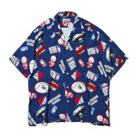 OFF THE COURT by NBA/オフ ザ コート バイ エヌビーエー OFF THE COURT by NBA OFF THE COURT FULL PRINT SHIRTS（オフ ザ コート/508350024