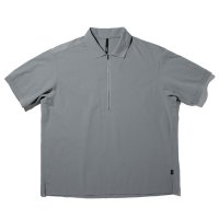 PRECEPT/プリセプト PRECEPT PRECEPT MESH KNIT HAIF ZIP S/S SHIR（プリセプト ブリーズニット 半袖ハーフジップシャツ）/508350030