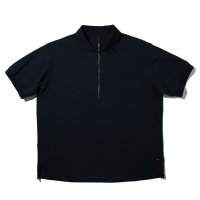 PRECEPT/プリセプト PRECEPT PRECEPT MESH KNIT HAIF ZIP S/S SHIR（プリセプト ブリーズニット 半袖ハーフジップシャツ）/508350030