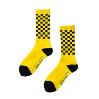 RUTSUBO/ルツボ 坩堝(RUTSUBO) RUTSUBO CHECKER SOCKS（坩堝 チェッカー ソックス）/508350037
