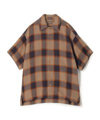 TOMORROWLAND MENS/インドコットン バスケットウィーブ ハーフスリーブシャツ/508350070