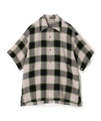 TOMORROWLAND MENS/インドコットン バスケットウィーブ ハーフスリーブシャツ/508350070