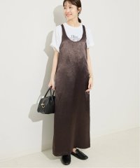 SLOBE IENA/《吸水速乾/予約》リキッドサテンタンクワンピース/508350076