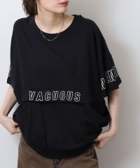 atONE/アットワン atONE ポケット付きオーバーサイズシルエットロゴプリントTシャツ/508350518
