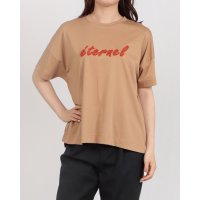 BRODIAEA/ブローディア BRODIAEA 配色パイルロゴ半袖Tシャツ/508350691