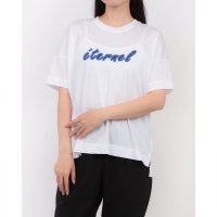 BRODIAEA/ブローディア BRODIAEA 配色パイルロゴ半袖Tシャツ/508350691