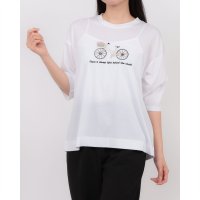 BRODIAEA/ブローディア BRODIAEA 自転車刺繍半袖Tシャツ/508350692